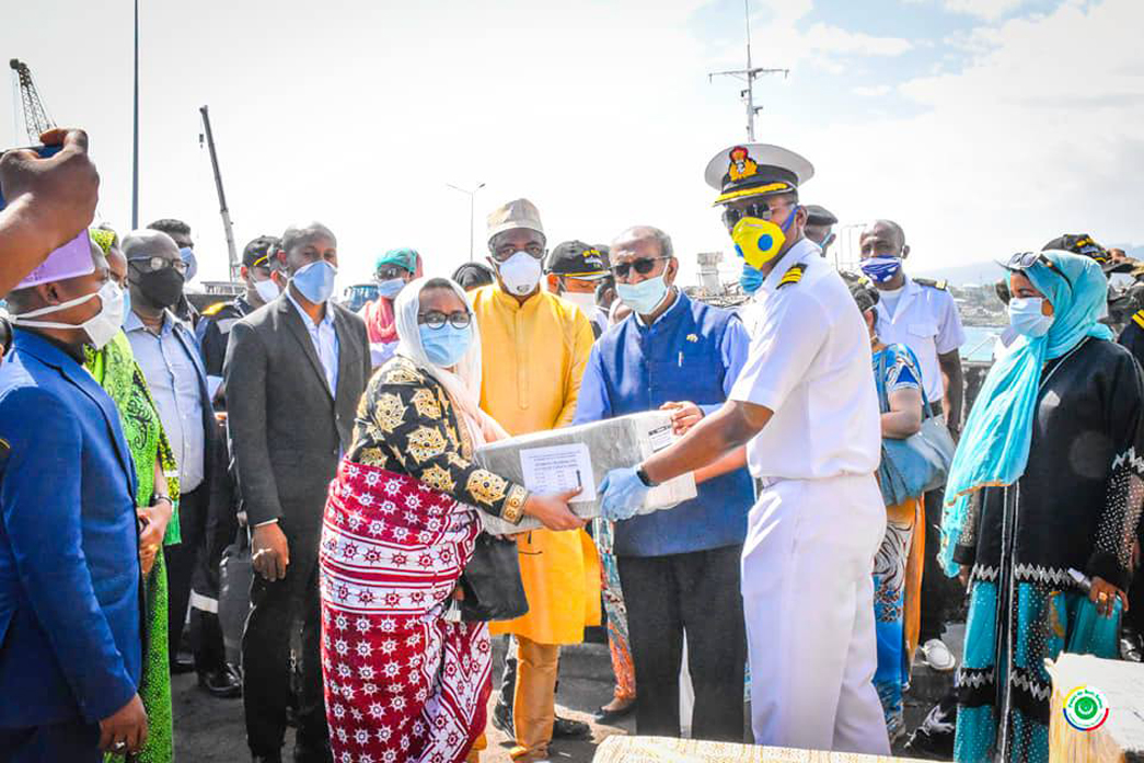 image Deux missions indiennes séjournent à Moroni pendant 18 jours